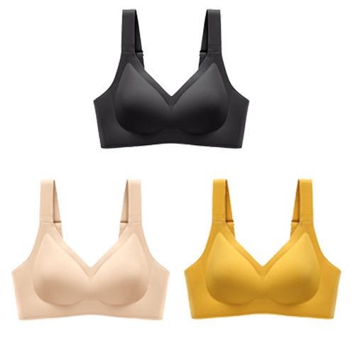 Fashion 1/2/3PCS Bras For Women Wire-Free Bra Wide Sps Comfy Support  Brieres Soft Latex-BA-BE-YE @ Best Price Online