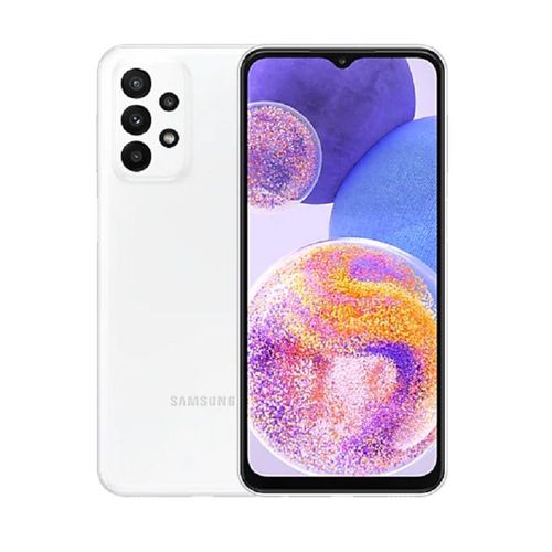 product_image_name-Samsung-Galaxy A23 - 6.6 بوصة 128 جيجا بايت / 6 جيجا بايت ثنائي الشريحة 4G موبايل - أبيض -1