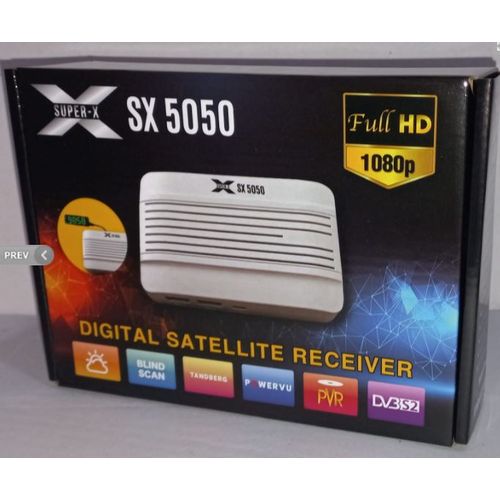 product_image_name-Truman-Super-X SX5050 Mini Full HD جهاز استقبال ستالايت - رمادي -1