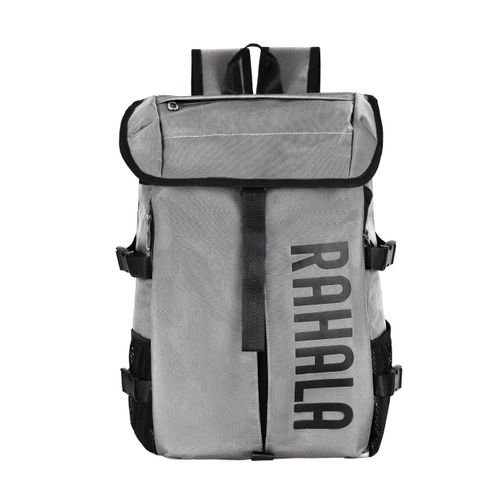 Buy RAHALA 400-7 Unisex Sport Casual Travel Laptop Waterproof Backpack Bag, Grey in Egypt