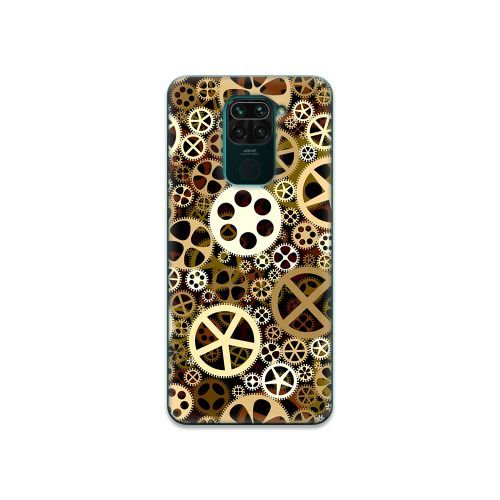 product_image_name-OZO Skins-Bronze Gears Wheels Sticker For Xiaomi Redmi note 9-1