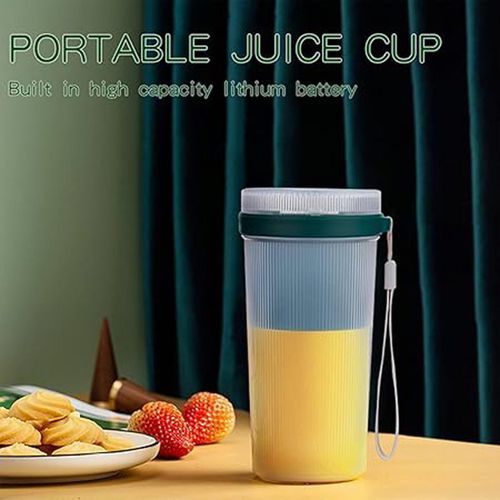 product_image_name-Generic-خلاط عصير محمول قابلة لإعادة الشحن عبر USB سعة 300 مل متعدد الألوان-2