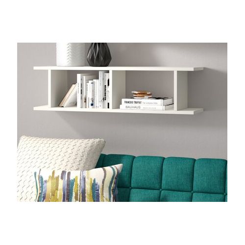 Buy Modern Home R_109 - Modern Decor Shelf - 100 Cm - White  in Egypt