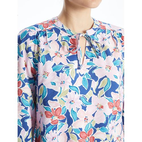 product_image_name-LC Waikiki-بلوزة نسائية بربطة عنق وزهور-3