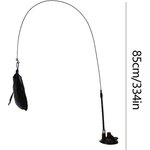 product_image_name-Generic-لعبة قطط ذاتية التشغيل، لعبة قطط، لعبة قطط، كوب شفط، لعبة قطط تفاعلية، ملاك مع ريش، لعبة قطط مع ريش طائر مع كوب شفط للعبة قطط ذاتية التشغيل-5