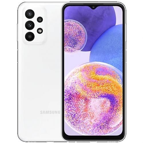 product_image_name-Samsung-Galaxy A23- 6.6 بوصة 128 جيجا بايت / 4 جيجا بايت ثنائي الشريحة 4G موبايل - أبيض -1