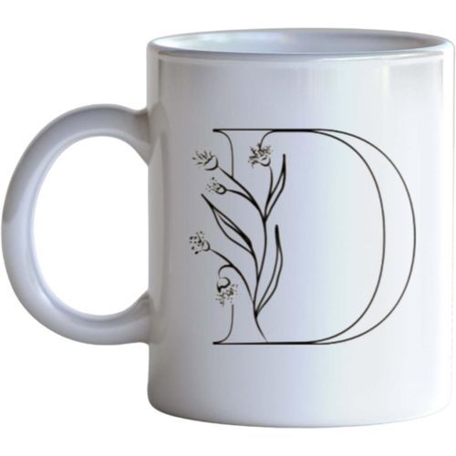 Generic vector letter Mug D
