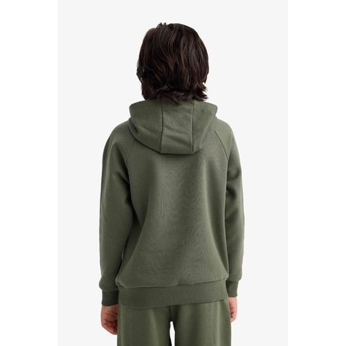 product_image_name-Defacto-سويت شيرت اولادي مطبوع قصة عادية بجيب ببطانة ناعمة-5