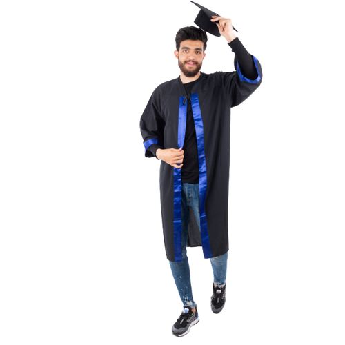Generic Graduation Kit ( Blue Robe + Cap) - image 2