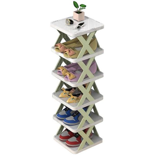 Dropship Plastic Stackable Shoe Storage Organizer For Closet