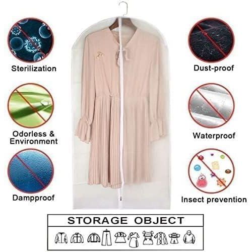 product_image_name-Generic-حقيبة ملابس شفافة 60 في 120 سم مع غطاء بسحاب كامل مقاوم للغبار - خيار مثالي للتخزين والتنقل-8