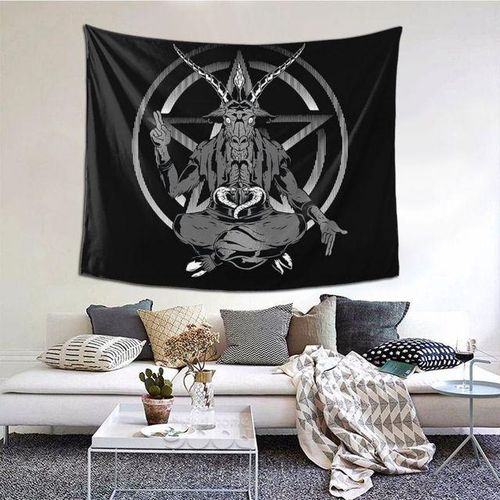 Baphomet tapestry 2025