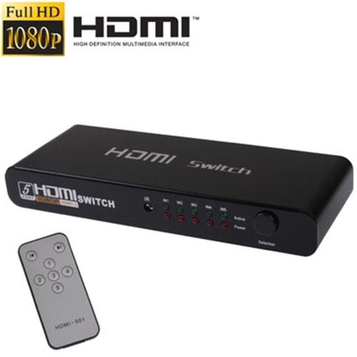 Generic 5 Ports Full HD 1080P HDMI Switch @ Best Price Online | Jumia Egypt