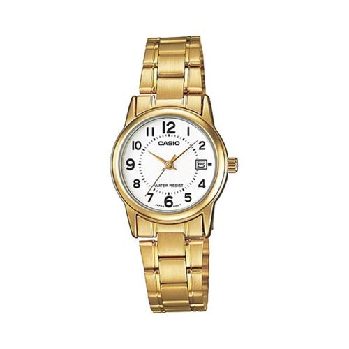 product_image_name-Casio-Casio Women's LTP-V002G-7B Gold Stainless-Steel Quartz Watch-1