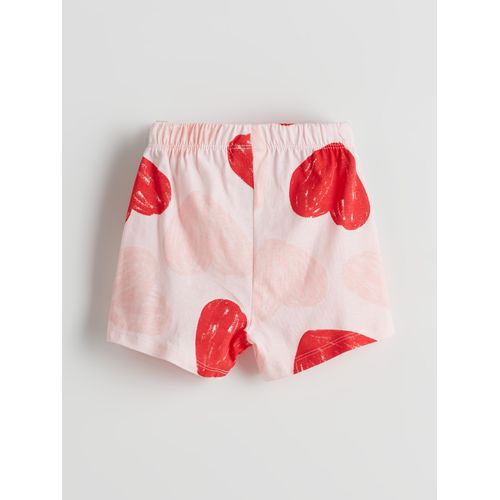 product_image_name-LC Waikiki-Heart Printed Baby Girl's Shortie Pyjama Set-4