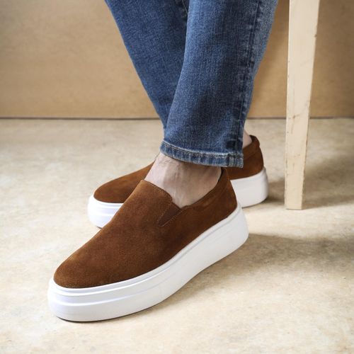 product_image_name-Generic-حذاء رجالي من جلد الغزال - بني فاتح-1