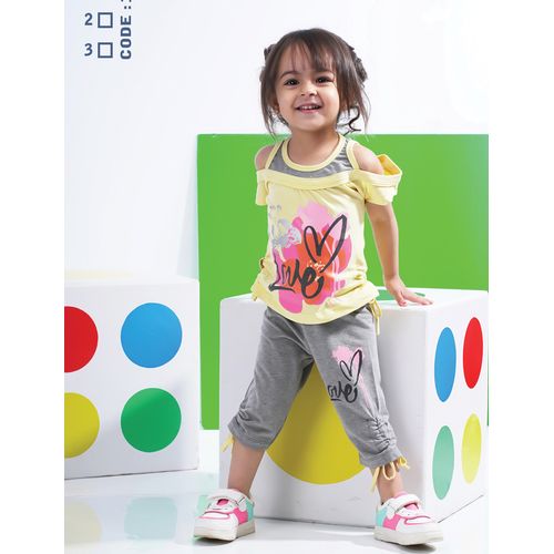 product_image_name-Generic-طقم بيجامة بنتكور بناتي- 3812- أصفر-1