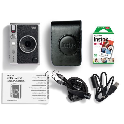 ☆にんにくまつり様☆[Fujifilm]instax mini Evo ブラウン 富士