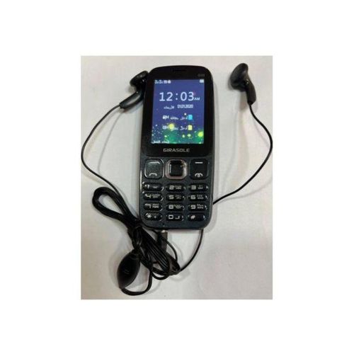 product_image_name-Girasole-موبايل G30-2.4 بوصة ثنائي الشرائح من جيراسول باللون الأسود مع سماعة أذن مجانية، مع خاصية الآذان (التذكير بالصلاة)-5