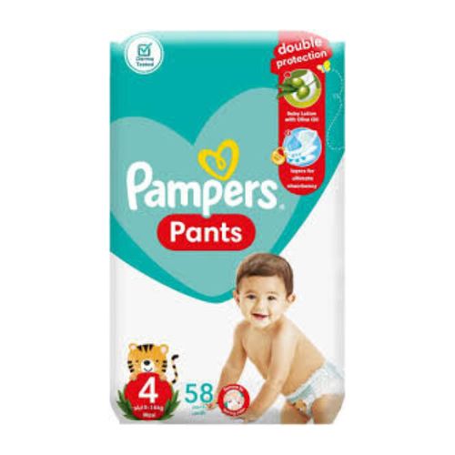 Pampers Pants Diapers - Size 4 – From 9Kg To 14kg – 58 Diapers @ Best Price  Online