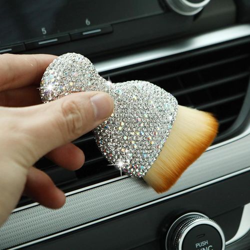 Car Interior Cleaning Tool Air Conditioner Air Outlet Cleaning Artifact  Brush Car Brush Car Crevice Dust Removal Car Detailing