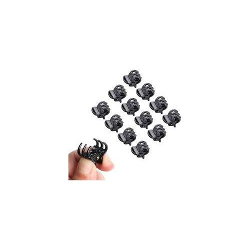 product_image_name-Generic-and Black Mini Hair Claw Clips - 10PCS for Kids and Adults-1