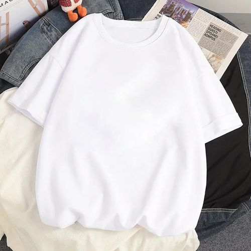 Fashion White Wednesday Addams T shirts Women Retro Short Sleeve
