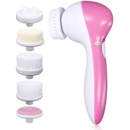 Buy As Seen On Tv 5-in-1 Beauty Care Massager For Face & Body - White/Pink in Egypt
