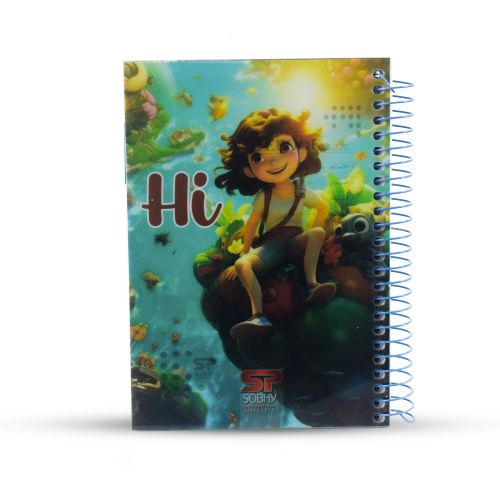 product_image_name-Generic-دفتر SOBHY - لولبي - A5 - دفتر بغلاف بلاستيكي - 150 ورقة - فواصل ملونة-1