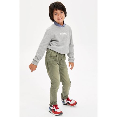 product_image_name-Defacto-Denim Trousers - Khaki-1