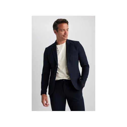 product_image_name-Defacto-Man Mono Neck Slim Fit Blazer - Navy-3