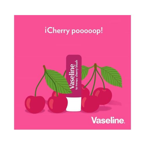 product_image_name-Vaseline-Lip Therapy Lip Care Cream Cherry Blush 4.8gm-6