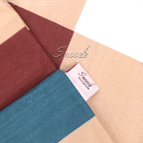 product_image_name-Snooze-أغطية وسائد سنوز، 2 قطعة، 50*70 سم، (بني كارو)-2