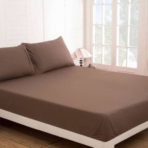 Buy L'Antique Fitted Bed Sheet – Brown - 100% Egyptian Cotton in Egypt