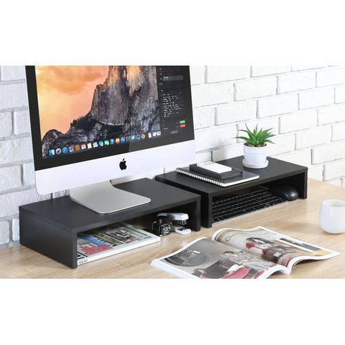 Shop Generic Laptop Monitor Stand Gw St1 B 40x30 Cm Black Jumia Egypt