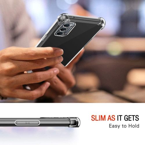 product_image_name-Generic-جراب شفاف مضاد للصدمات متوافق مع موبايل اوبو رينو 4-5