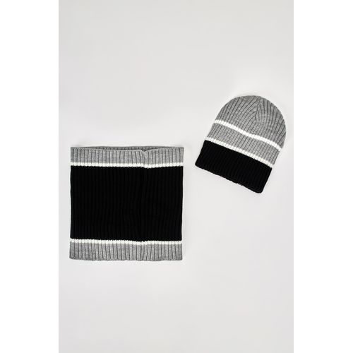 Buy Defacto Boy Patterned Collar And Beret Set in Egypt