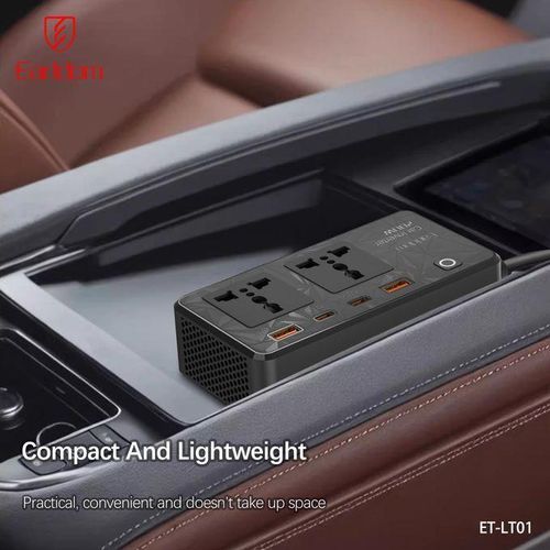 product_image_name-Earldom-ET-LT01 200W Car Power Inverter - Black-4