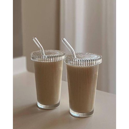 product_image_name-Generic-Trendy mug with a straw lid, glass -1