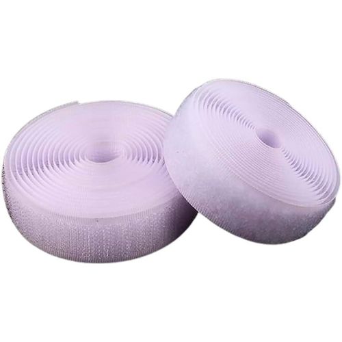 product_image_name-Generic-Colorful nylon Velcro strip with glue-free stitching for crafts, clothing, streetwear, home and office displays white-1