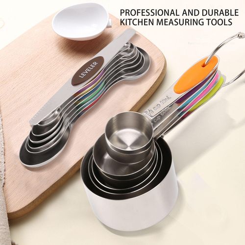 13Pcs Measuring Cups And Magnetic Measuring Spoons Set