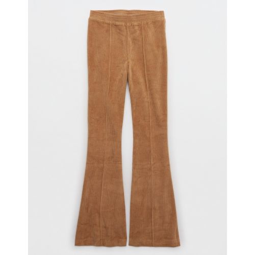 Aerie Groove-On Rib Velour Flare Pant @ Best Price Online