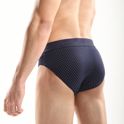 Printed Boxer -Grey - MERCERISÉ by Cottonil