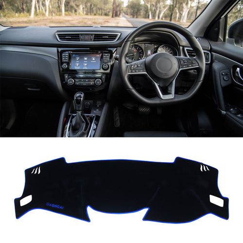 Generic Car Dashboard Avoid Light Sun Shade Pad Cover Mat Carpets Anti-UV  For Nissan Qashqai J11 2014-2017 2018 2019 2020 Accessories RHD Blue Side @  Best Price Online