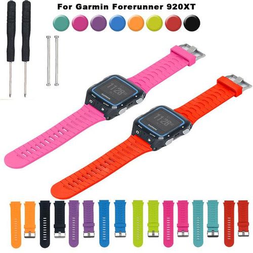 For Garmin Garmin Forerunner 920XT Smartwatch Silicone Strap Bracelet Two  Colors