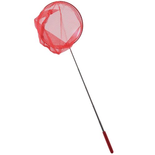 Generic Outdoor Catching Catching Butterfly Net Fishing Net Bag Stainless  Steel Telescopic Fishing Net Tool Outdoor Telescopic Portable Catching  Catching Net-Red @ Best Price Online