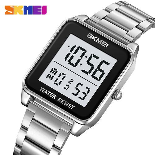 Skmei watch silver on sale