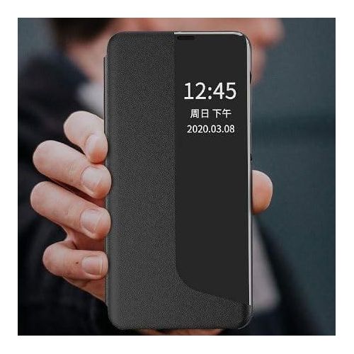 product_image_name-Generic-جراب لوحة عرض ذكية بتغطية جلدية قابلة للطي ل أوبو إيه 6 برو جيل رابع جيل خامس- أسود-8