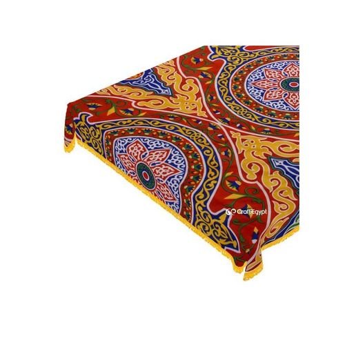 product_image_name-Generic-مفرش سفره رمضان خيامية قطن 300X150 سم-1