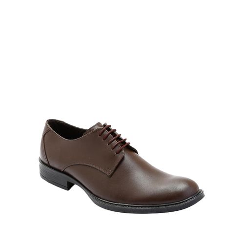 Buy Artwork Oxford Shoes - Brown Leather in Egypt